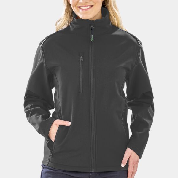 Result Genuine Recycled Ladies Three Layer Printable Soft Shell Jacket Thumbnail
