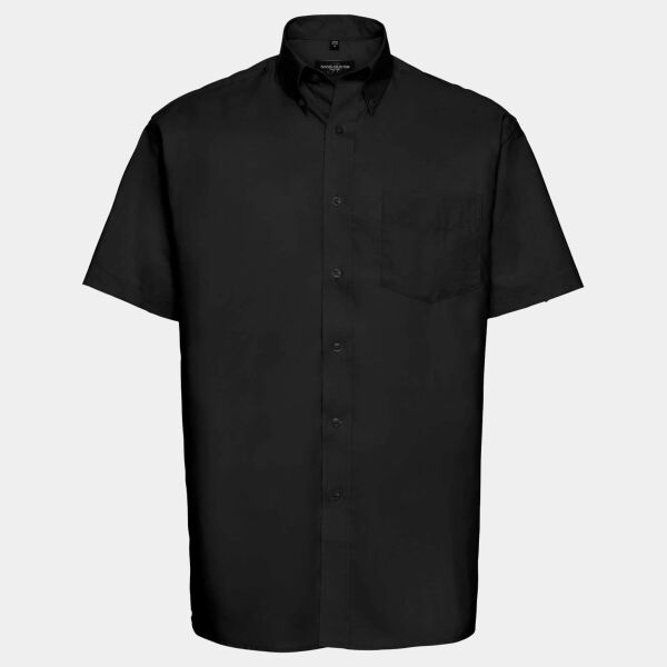 Russell Collection Short Sleeve Easy Care Oxford Shirt Thumbnail