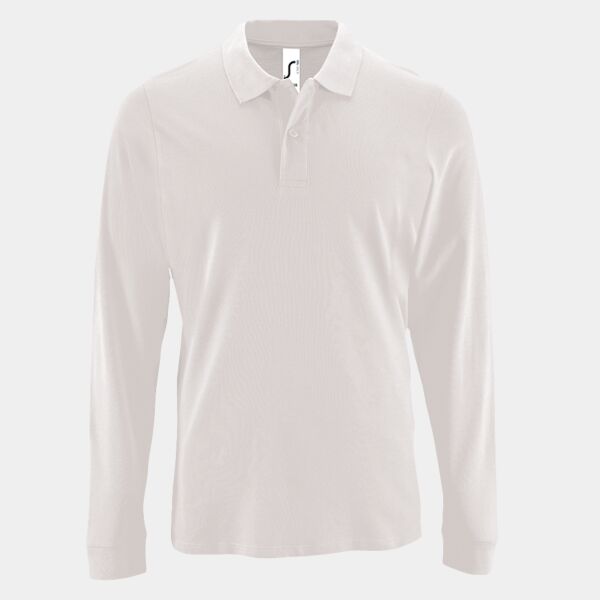 SOL'S Perfect Long Sleeve Piqué Polo Shirt Thumbnail
