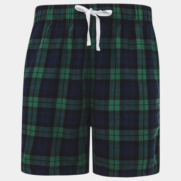 Tartan lounge shorts Thumbnail