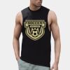 High neck slash armhole vest Thumbnail