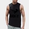 High neck slash armhole vest Thumbnail